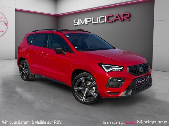 Seat ateca 1.5 tsi 150 ch start/stop dsg7 fr-full option-garantie-toit ouvrant-360°-beats audio-sieges elec chauffant-acc...