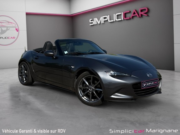 Mazda mx-5 2,0l skyactiv-g garantie 12 mois suivi mazda / carplay / son bose / sieges chauffants occasion simplicicar...