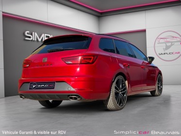 Seat leon sportourer st 2.0 tsi 290 dsg7 cupra - garantie 12 mois occasion parc voitures beauvais simplicicar simplicibike...