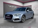 Audi a3 sportback 2.0 tdi 184 s tronic 7 quattro s line occasion simplicicar besanÇon simplicicar simplicibike france