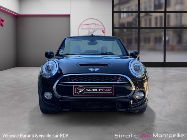 Mini cooper s cabriolet f57 192 mini cooper s cabriolet f57 192 2 litres exquisite siéges chauffants caméra de recul......