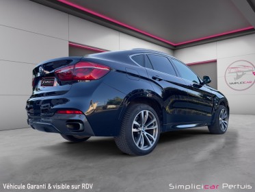 Bmw x6 f16 xdrive50i 450 ch exclusive a // etat neuf // occasion simplicicar pertuis  simplicicar simplicibike france
