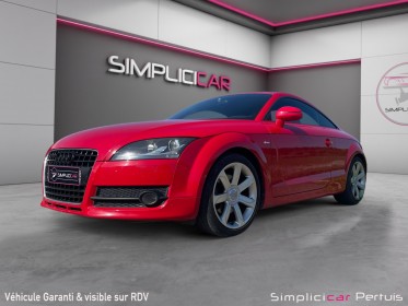 Audi tt coupe 2.0 tfsi 200 s line occasion simplicicar pertuis  simplicicar simplicibike france