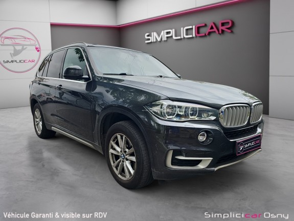 Bmw x5 f15 xdrive30d 258 ch lounge plus 7 place / toit ouvrant panoramique occasion osny simplicicar simplicibike france