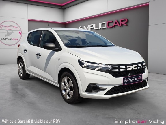 Dacia sandero sce 65 essential garantie constructeur 24 mois occasion simplicicar vichy simplicicar simplicibike france