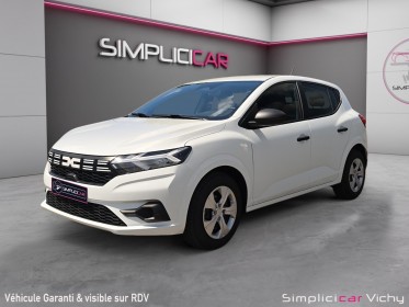 Dacia sandero sce 65 essential garantie constructeur 24 mois occasion simplicicar vichy simplicicar simplicibike france