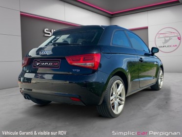 Audi a1 a1 1.4 tfsi 122 s line - toit ouvrant, volant surpiqué, sièges s-line - garantie 12 mois occasion simplicicar...