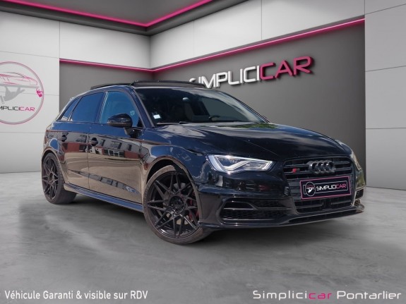 Audi s3 sportback 2.0 tfsi 300 quattro s-tronic 6 exclusive occasion simplicicar pontarlier simplicicar simplicibike france