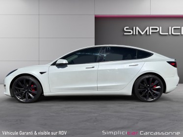 Tesla model 3 performance dual motor awd occasion simplicicar carcassonne simplicicar simplicibike france