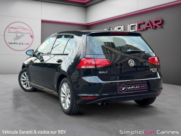 Volkswagen golf 2.0 tdi 150 bluemotion technology fap lounge occasion cannes (06) simplicicar simplicibike france