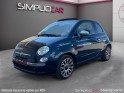 Fiat 500c 1.2 8v 69 ch cabriolet occasion simplicicar marignane  simplicicar simplicibike france