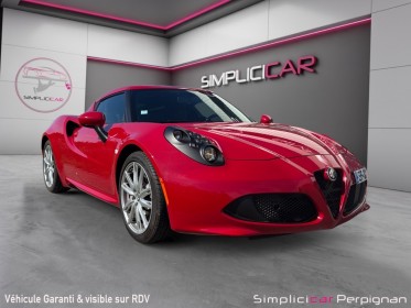 Alfa romeo 4c 4c 1750 tbi 240 ch tct limited edition 1er main radar de recul/clim/bluetooth garantie 12 mois occasion...