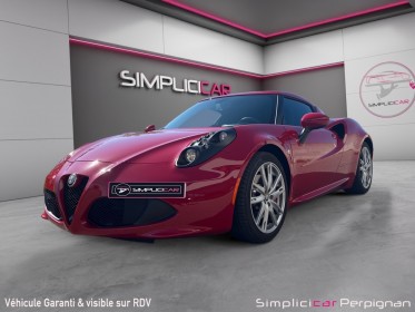 Alfa romeo 4c 4c 1750 tbi 240 ch tct limited edition 1er main radar de recul/clim/bluetooth garantie 12 mois occasion...
