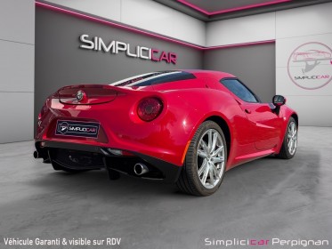 Alfa romeo 4c 4c 1750 tbi 240 ch tct limited edition 1er main radar de recul/clim/bluetooth garantie 12 mois occasion...