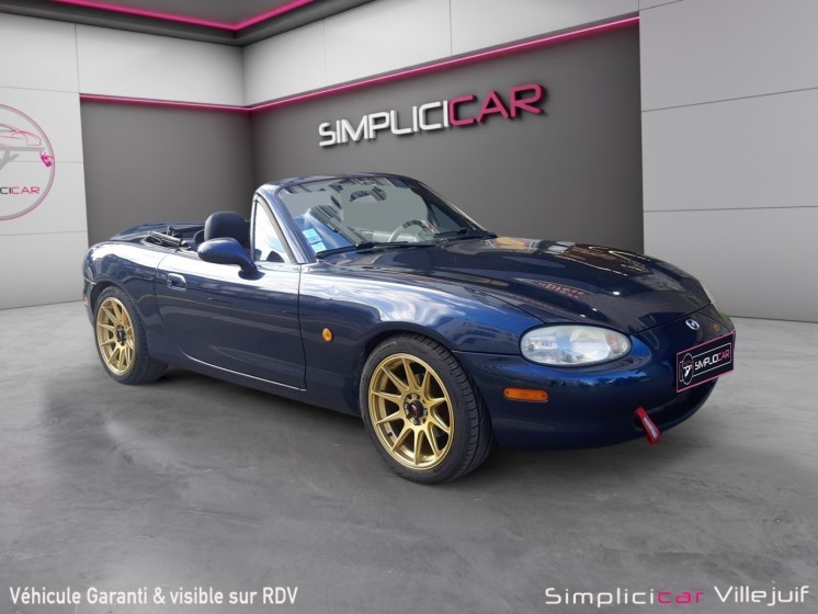 Mazda mx5 1.6i entretien dynabuild Échappement inox sièges chauffants lecteur mp3 garantie 12 mois occasion simplicicar... Mazda mx5 1.6i entretien dynabuild Échappement inox sièges chauffants lecteur mp3 garantie 12 mois occasion simplicicar...