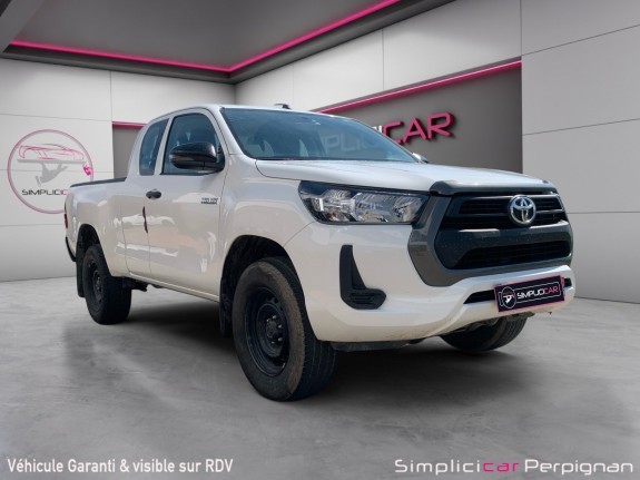 Toyota hilux x-tra cabine rc23 4wd 2.4l 150 d-4d lecap garantie constructeur 4 places première main occasion simplicicar...