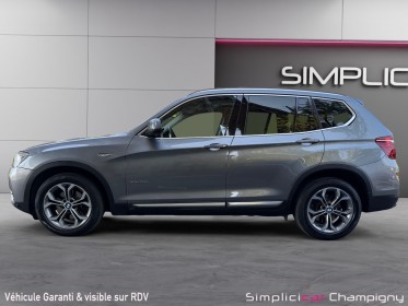 Bmw x3 f25 lci xdrive20d 190ch xline boite auto-toit ouvrant panoramique-bip de recul av et ar occasion champigny-sur-marne...
