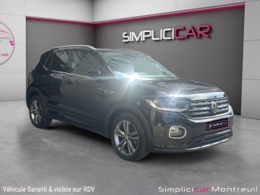Volkswagen t-cross 1.0 tsi 115 start/stop bvm6 r-line/garantie 12 mois/ occasion montreuil (porte de vincennes)(75)...