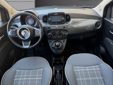 Fiat 500 serie 6 1.2 69 ch lounge bluetooth/clim/mode city - garantie 12 mois - occasion simplicicar marignane  simplicicar...
