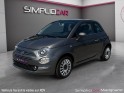 Fiat 500 serie 6 1.2 69 ch lounge bluetooth/clim/mode city - garantie 12 mois - occasion simplicicar marignane  simplicicar...