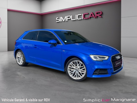 Audi a3 a3 1.4 tfsi cod 150 s tronic 7 s line suivie audi -virtual cockpit-apple carplay-garantie 12 mois occasion...