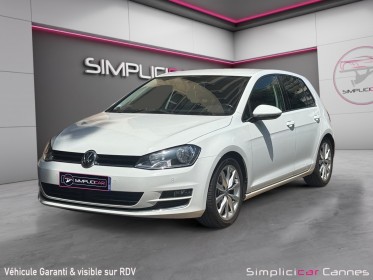 Volkswagen golf 1.4 tsi 122 bluemotion technology confortline occasion cannes (06) simplicicar simplicibike france