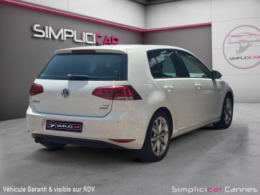 Volkswagen golf 1.4 tsi 122 bluemotion technology confortline occasion cannes (06) simplicicar simplicibike france