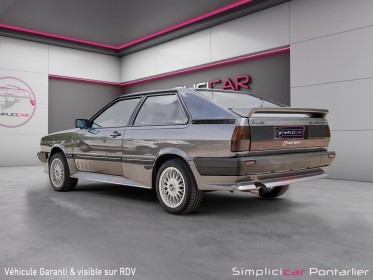 Audi coupe gt quattro 2.1 85kw tres bon etat occasion simplicicar pontarlier simplicicar simplicibike france