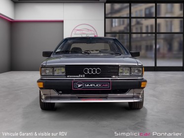 Audi coupe gt quattro 2.1 85kw tres bon etat occasion simplicicar pontarlier simplicicar simplicibike france
