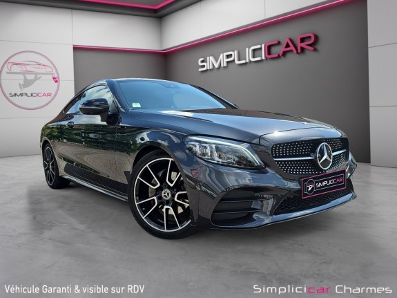 Mercedes classe c coupe 220 d 9g-tronic 4matic amg line pack premuim 1ere main  excellent état occasion simplicicar charmes...