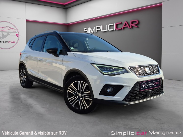 Seat arona 1.0 ecotsi 115 ch bvm6 xcellence / carplay / camera recul / recharge induction / garantie 12 mois occasion... Seat arona 1.0 ecotsi 115 ch bvm6 xcellence / carplay / camera recul / recharge induction / garantie 12 mois occasion...