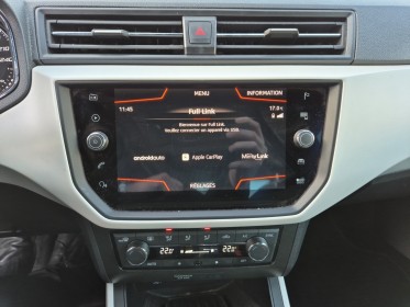Seat arona 1.0 ecotsi 115 ch bvm6 xcellence / carplay / camera recul / recharge induction / garantie 12 mois occasion...