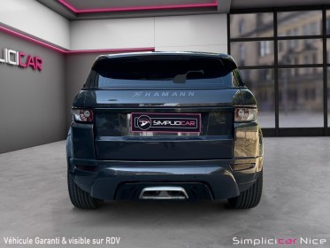 Land rover range rover evoque si4 240chv préparé par hamann - version officielle occasion  simplicicar vaucresson nice -...