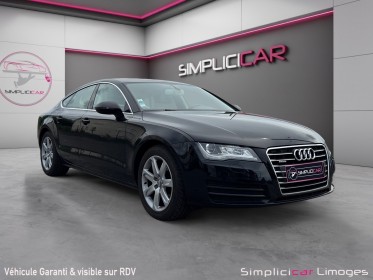 Audi a7 sportback v6 3.0 tdi 245 quattro ambition luxe s tronic 7 garantie 12 mois occasion simplicicar limoges  simplicicar...