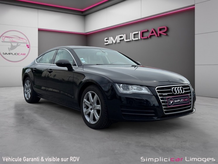 Audi a7 sportback v6 3.0 tdi 245 quattro ambition luxe s tronic 7 garantie 12 mois occasion simplicicar limoges simplicicar... Audi a7 sportback v6 3.0 tdi 245 quattro ambition luxe s tronic 7 garantie 12 mois occasion simplicicar limoges simplicicar...