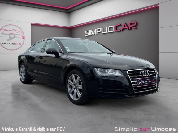 Audi a7 sportback v6 3.0 tdi 245 quattro ambition luxe s tronic 7 garantie 12 mois occasion simplicicar limoges  simplicicar...