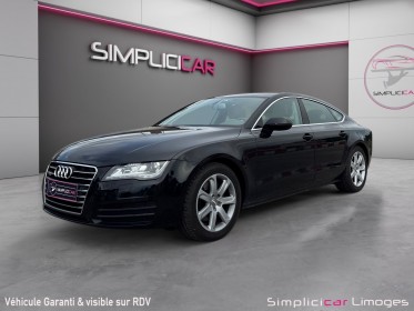Audi a7 sportback v6 3.0 tdi 245 quattro ambition luxe s tronic 7 garantie 12 mois occasion simplicicar limoges  simplicicar...