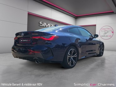 Bmw serie 4 coupe g22 430d xdrive 286 ch bva8 m sport faible kilometrage excellent état occasion simplicicar charmes...