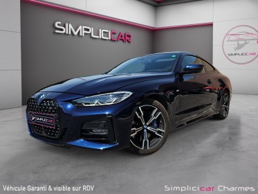 Bmw serie 4 coupe g22 430d xdrive 286 ch bva8 m sport faible kilometrage excellent état occasion simplicicar charmes...