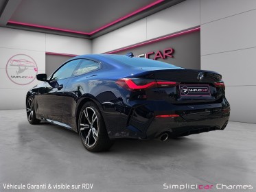 Bmw serie 4 coupe g22 430d xdrive 286 ch bva8 m sport faible kilometrage excellent état occasion simplicicar charmes...