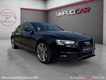 Audi a5 sportback 2.0 tdi 190 s line multitronic occasion simplicicar pertuis  simplicicar simplicibike france