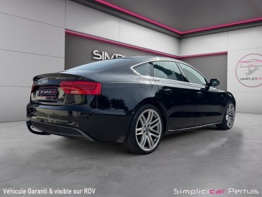 Audi a5 sportback 2.0 tdi 190 s line multitronic occasion simplicicar pertuis  simplicicar simplicibike france