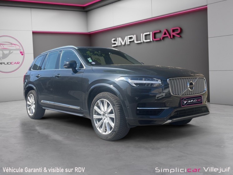 Volvo xc90 t8 twin engine 32087 ch geartronic 7pl inscription luxe, toit ouvrant, caméra 360, garantie 12 mois occasion... Volvo xc90 t8 twin engine 32087 ch geartronic 7pl inscription luxe, toit ouvrant, caméra 360, garantie 12 mois occasion...