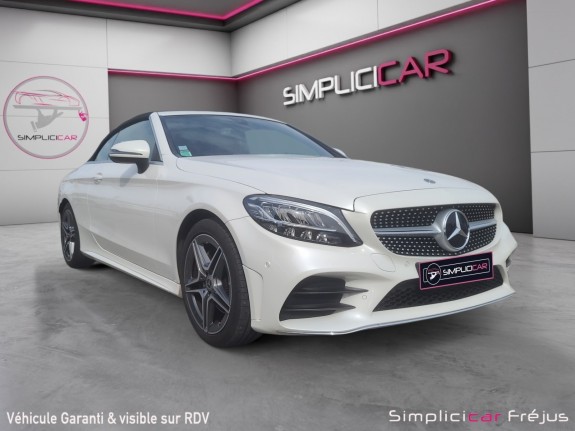 Mercedes classe c cabriolet 180 9g-tronic amg line occasion simplicicar frejus  simplicicar simplicibike france