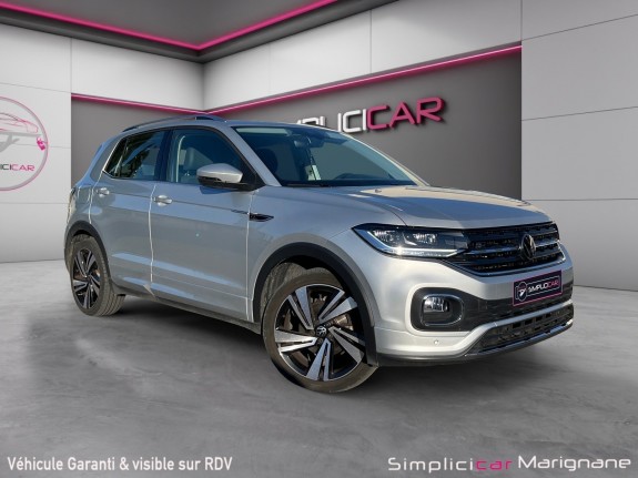 Volkswagen t-cross 1.0 tsi 110 start/stop dsg7 r-line tech -suivi vw-carplay-camera de recul- garantie 3 ans constructeur-...