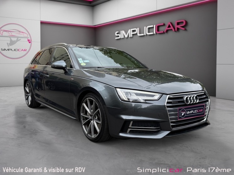 Audi a4 avant v6 3.0 tdi 218 s tronic 7 quattro s line/toit ouvrant/bang olufsen/ virtual cockpit/garantie 12... Audi a4 avant v6 3.0 tdi 218 s tronic 7 quattro s line/toit ouvrant/bang olufsen/ virtual cockpit/garantie 12...