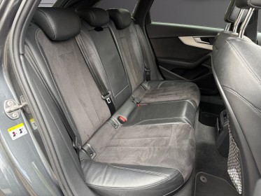 Audi a4 avant v6 3.0 tdi 218 s tronic 7 quattro s line/toit ouvrant/bang  olufsen/ virtual cockpit/garantie 12...