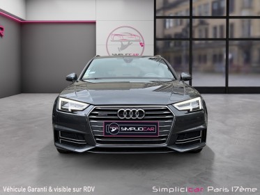 Audi a4 avant v6 3.0 tdi 218 s tronic 7 quattro s line/toit ouvrant/bang  olufsen/ virtual cockpit/garantie 12...