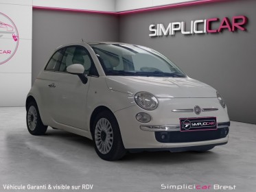 Fiat 500 0.9 8v 85 ch twinair ss lounge-garantie 12 mois-moteur a chaine occasion simplicicar brest simplicicar simplicibike...