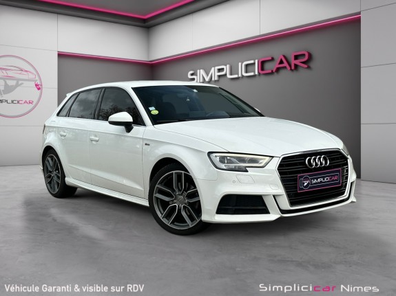 Audi a3 sportback 30 tdi 116 s tronic 7 s-line sport limited - carplay - camÉra de recul - garantie 12 mois occasion...